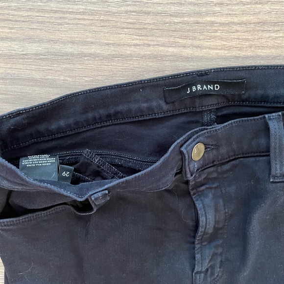 J Brand Alana Distressed high waisted skinny jeans - Picture 3 of 4